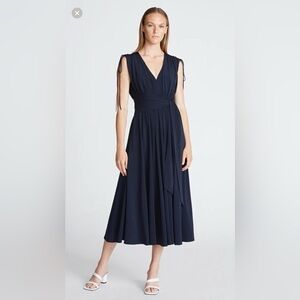 Halston Heritage Navy Blue Women's Dress